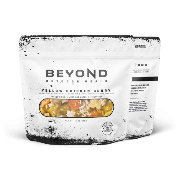 Yellow Chicken Curry by Beyond Outdoor Meals (710 calories, 2 servings) Supply - Image 3