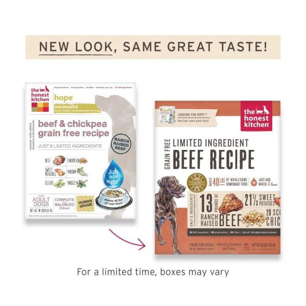 The Honest Kitchen Limited Ingredient Grain Free Beef Recipe Dehydrated Dog Food Discount - Image 3