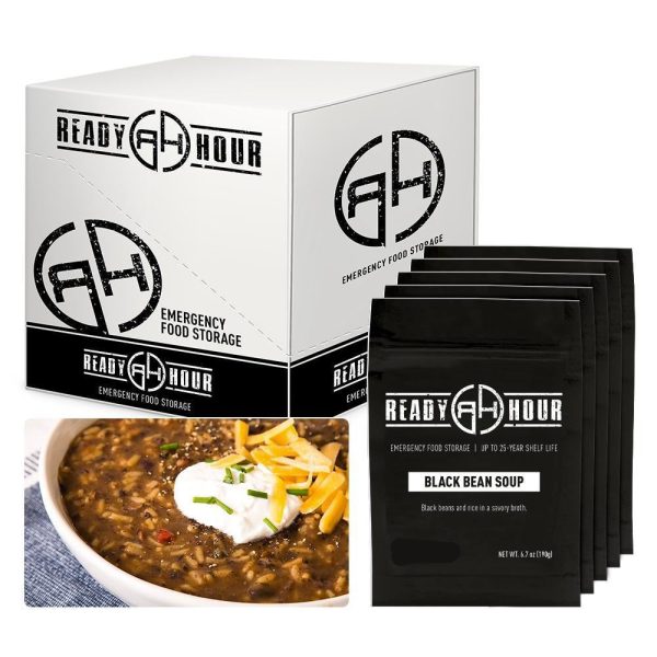 Black Bean Soup Case Pack (20 servings, 5 pk.) Online Hot Sale