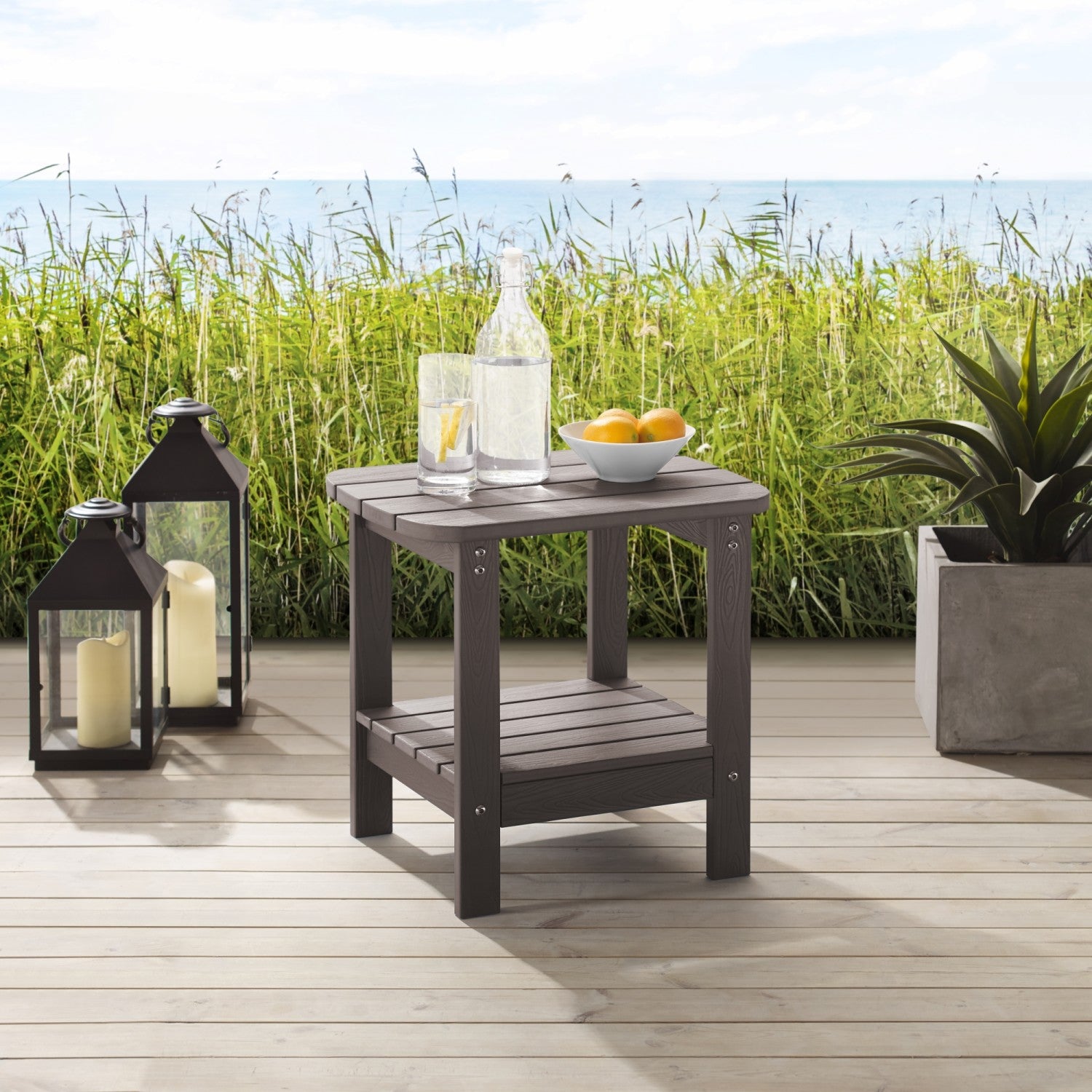 Carlo Outdoor Side Table Supply