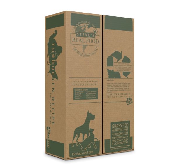 Steve s Real Food Raw Frozen Turducken Diet Food for Dogs & Cats Fashion - Image 4