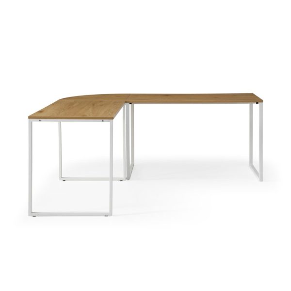 Bryanna L-Shaped Writing Desk Hot on Sale - Image 2
