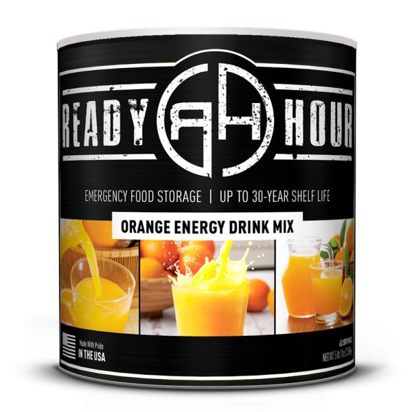 Ready Hour Orange Energy Drink Mix #10 Can (63 servings) Online