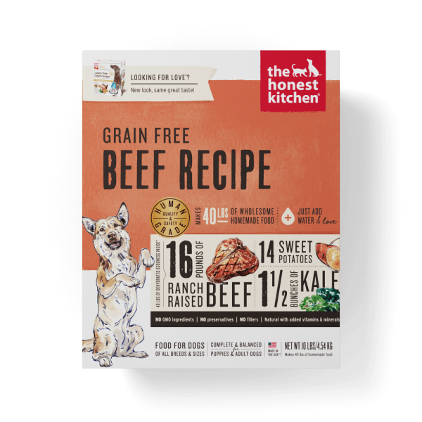 The Honest Kitchen LOVE Grain Free Beef All Life Stages Dog Food Supply - Image 5