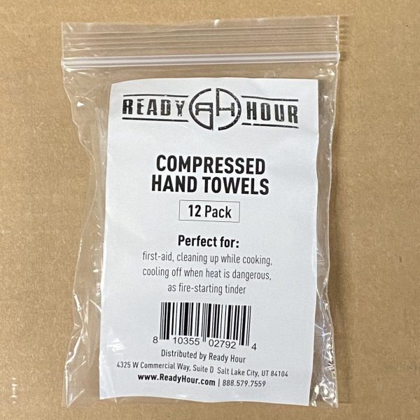 Compressed Disposable Hand Towels - 12 pkg Sale - Image 2