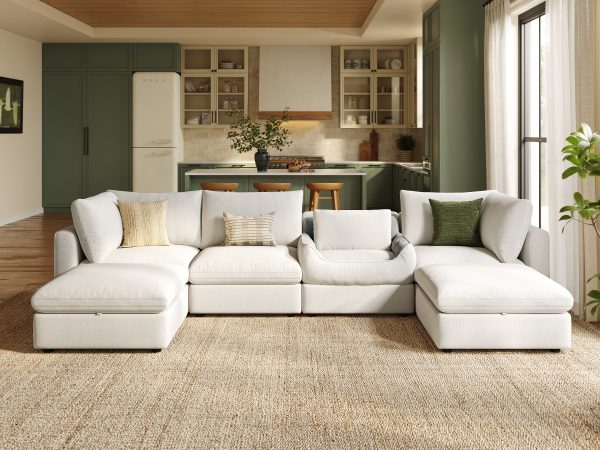RUBIK V 4 Seats with 2 Ottomans & Pet Bed Module Online Hot Sale