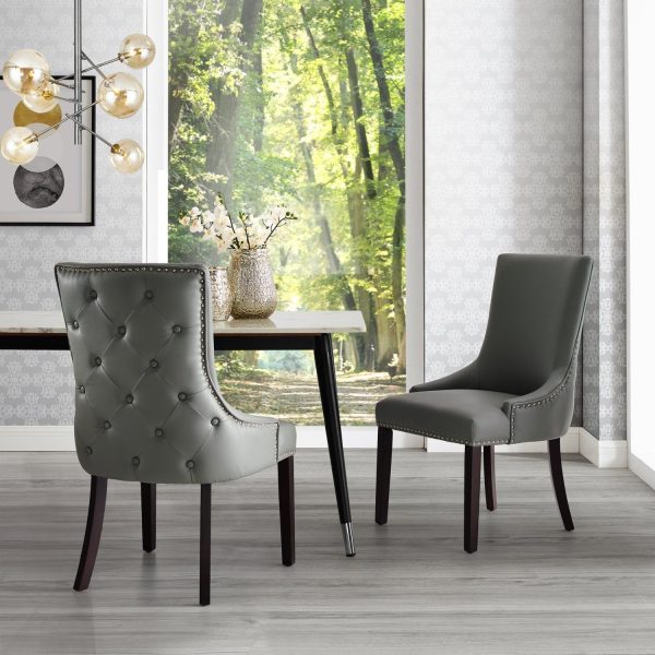 Oscar Armless Dining Chair (Set of 2) Fashion