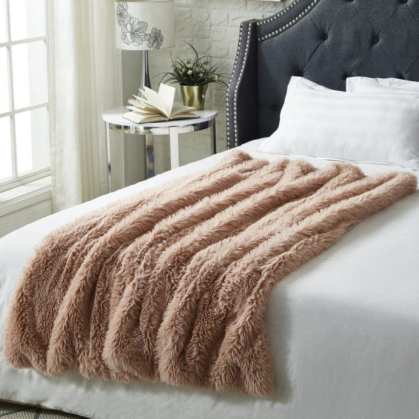 Mir Faux Lamb Fur Throw Online Hot Sale - Image 2