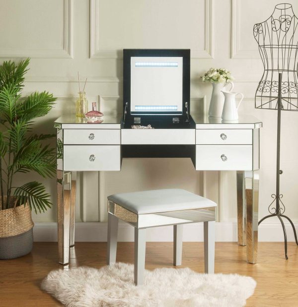 Marabelle Desk with Mirror Cheap - Image 2