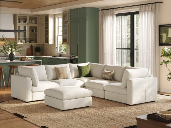 RUBIK V 4 Seats with Corner & Ottoman Online Hot Sale