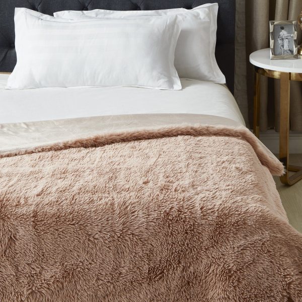 Mir Faux Lamb Fur Throw Online Hot Sale - Image 4