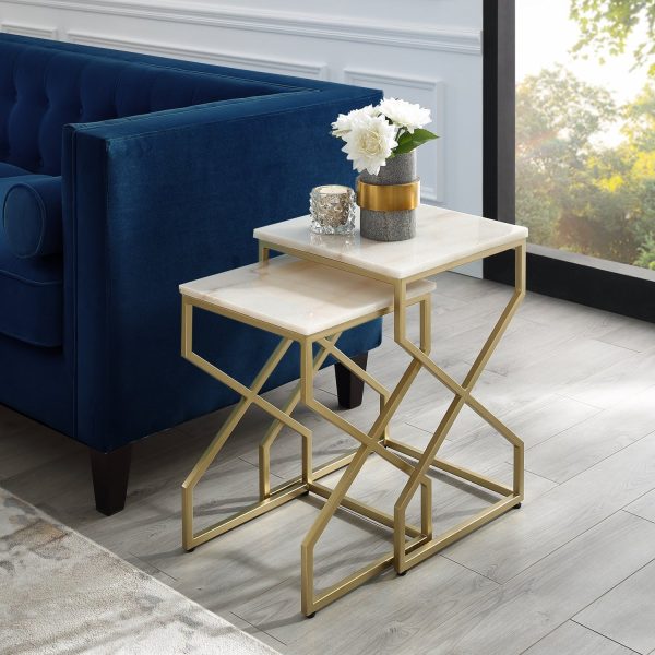Malou Nesting End Table (Set of 2) Online Hot Sale