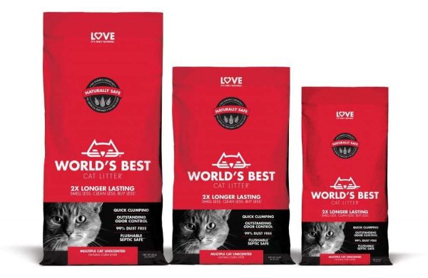 World’s Best Cat Litter Multiple Cat Clumping Formula Cat Litter Supply - Image 2