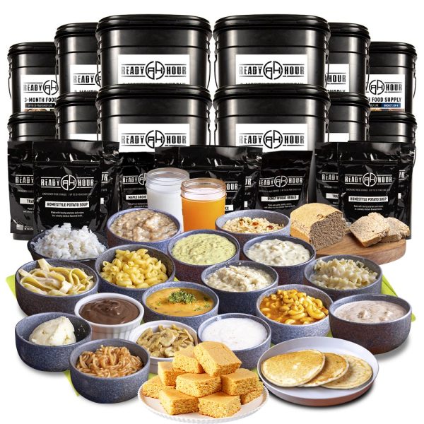 6-Month Emergency Food Supply (2,000  calories day) For Sale