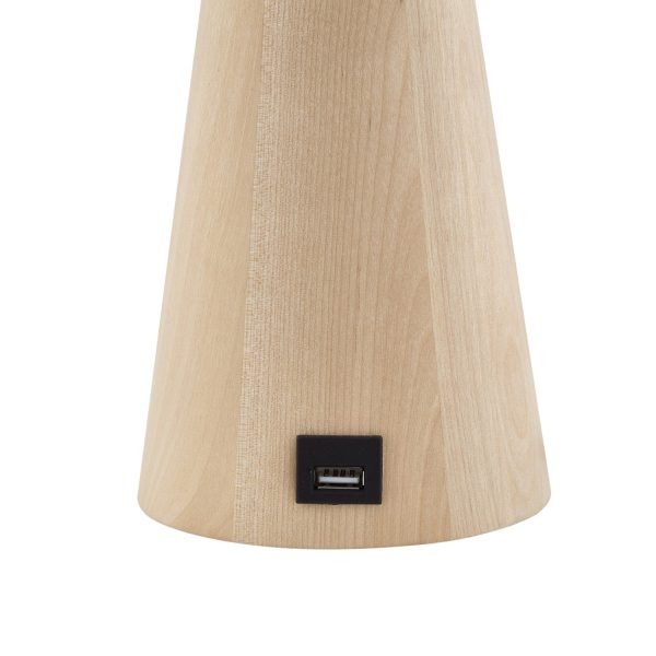Maylee Table Lamp with USB Port Online now - Image 4