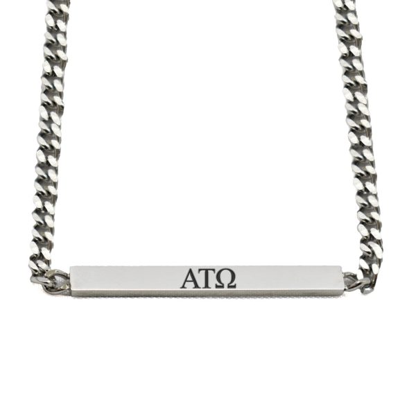 Alpha Tau Omega Pendant Necklace For Discount