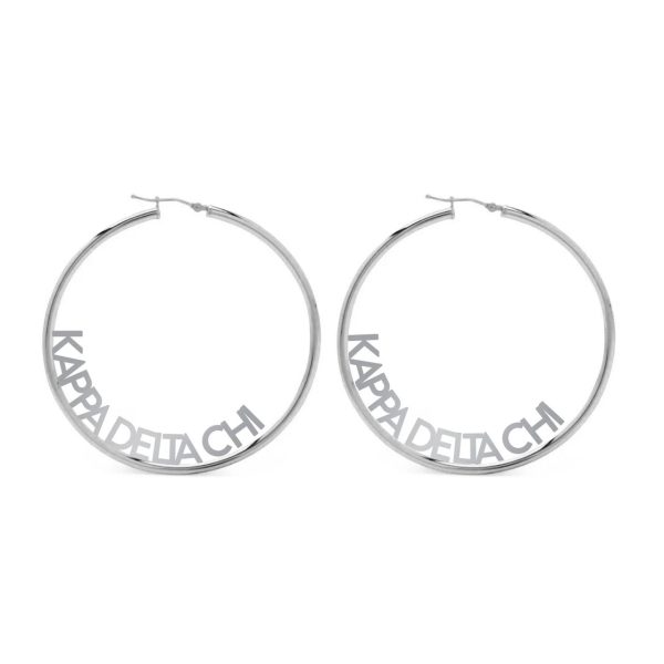 Kappa Delta Chi Hoop Earrings Discount