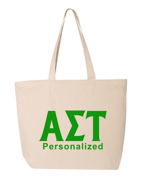 Alpha Sigma Tau Design Your Own Tote Bag For Cheap